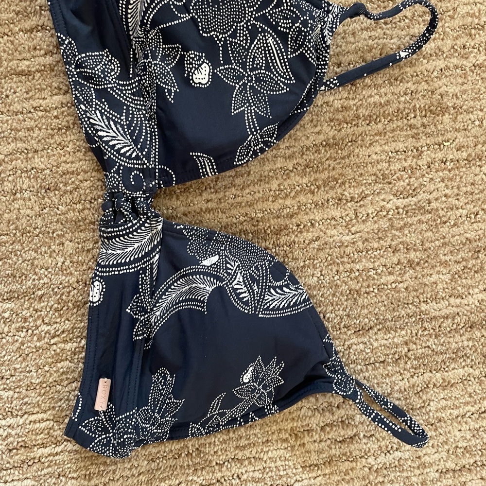 Roxy Navy Swim Top